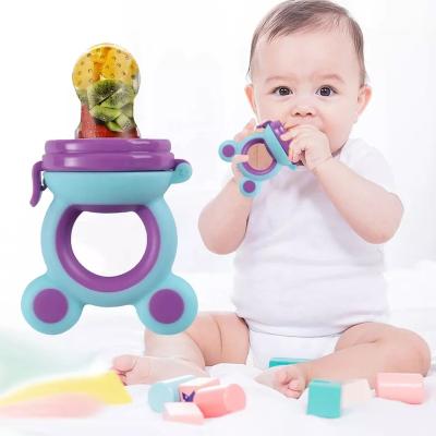 China Transparent High Temperature Fruit Vegetable Bite-Resistant Soft BPA Free BPA Free Feede Dust Cover Disinfection Silicone Nipple Baby Pacifier for sale