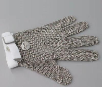 China Cheap Gloves , JARVIS Mesh Anti-cutting Glove / Chainmail Heavy Duty Large Gloves for sale