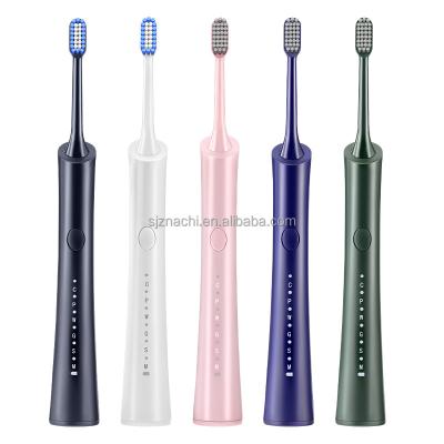 China Multi-speed Adjustment Carry Travel Waterproof Electric Toothbrush Easy Filling Portable Sonic Electric Toothbrush for sale