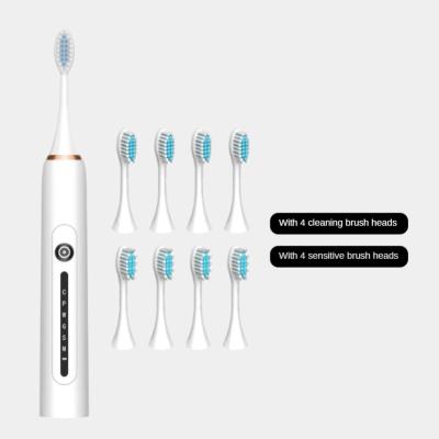 China Hot Selling New Sonic Smart Electronic Travel Toothbrush Multi-speed Adjustment USB Charging for sale