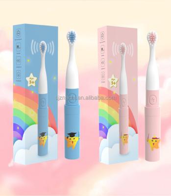 China IPX7 Design Cute Cartoon Waterproof Waterproof Kids Electric Toothbrush for sale