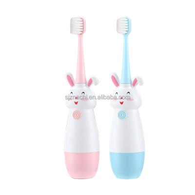 China Rabbit Waterproof Children's Sonic Toothbrush Tooth Brush Electric Toothbrush for Kids and Boys Girl Children Child for sale