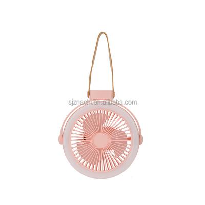 China Multifunctional Chandelier Outdoor Portable Rechargeable Camping Fan With Night Light for sale