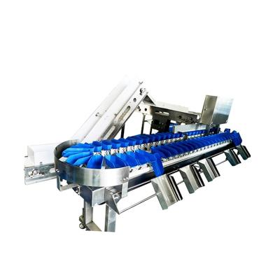 China Automatic Vegetable Processing Plant Products Fruit Vending Best Weight Shrimp Sorting Machine for sale