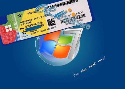 China Convenient Windows 7 Pro Oem Key Professional Win 7 HP Version Lifetime Guarantee for sale