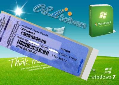 China Genuine Windows 7 Pro Oem Key , Windows 7 Home Premium Product Key for sale