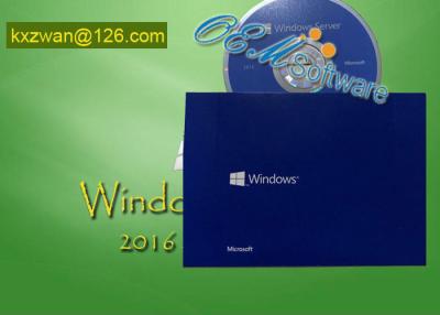 China DVD Pack Windows Server 2016 Standard Key Sticker Oem Pack Online Activation for sale