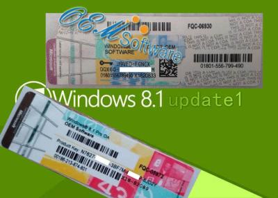 China Oem Original Windows 8.1 Professional Activation Key Multi Language for sale