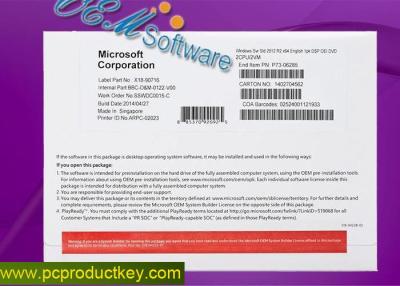 China Wirtschaftliches Standard-Lizenz-Schlüssel-Paket Windows Servers 2012 Versions-2019 zu verkaufen