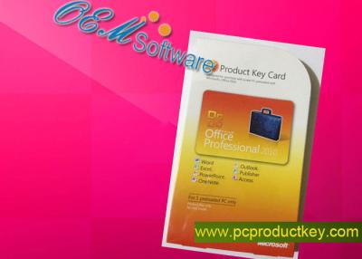 China Retail PKC License MS Office Activation Key Office 2010 Professional FPP Key for sale