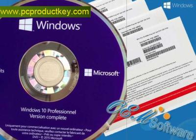 China Prosoem-Satz-on-line-Aktivierung Dvd-Kasten-Einzelhandels-Windows-10 zu verkaufen