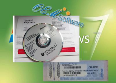 China Factory Sealed Windows 7 Professional Slim Pack Dvd Box Online Oem Key White Box for sale