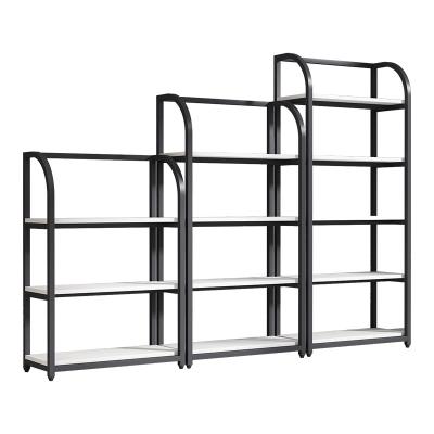 China Minimalist cosmetic display cabinet beauty salon product display rack multi-function display rack supermarket shelf for sale