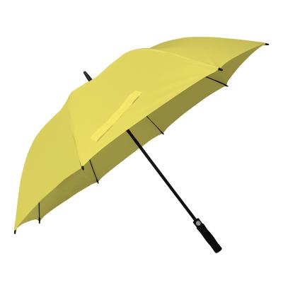 China CLASSIC Advertising Umbrella Golf 30 Inch Automatic Wholesale Yellow Golf Umbrella For Gift for sale