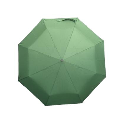 China Factory Customized Cheap Rainbrella Promotional Umbrella Folding 3 Fold Umbrellas With Full Logo for sale