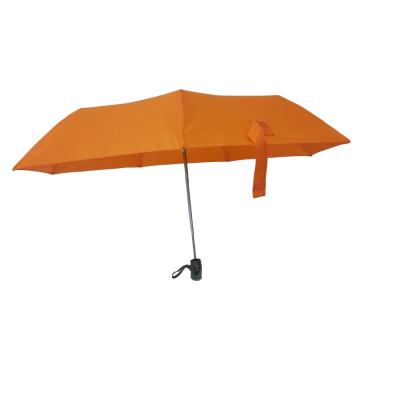 China Xiamen 3 Folding Cheap Semi Automatic Promotional Rain Umbrella With Custom Printing Logo for sale