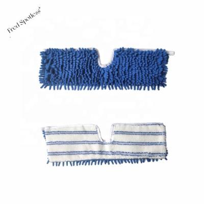 China Durable Superior Rated Chenille Microfiber Material Wet Dry Use Flip Mop Refills Compatible Dual with O-Cedar Action Dual Head Mop Refills for sale