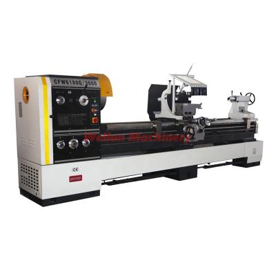 China CFW6180Q Heavy Duty Manual Lathe Machine/Made In China Metal Lathe With Larger Diameters; zu verkaufen