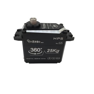 China TOSHIO Metal Gear BLS Standard 25kg.cm 25t Digital Waterproof Servo For 1/8 Rc Car 40.0*20.0*39.2mm for sale