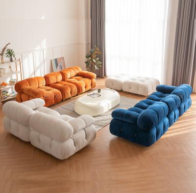 China New modern modular sofas sectionals and loveseats living room furniture fabric sofa set 7 seater sectional sofa for sale