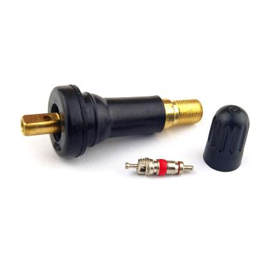 China Universal Car TPMS Sensor Tire Valve Car Tire Valve TPMS Tire Pressure Sensor Brass Valve Stem for sale