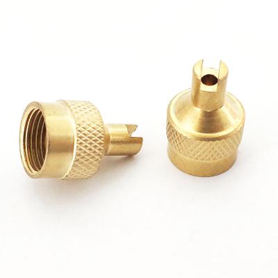 China Universal Car, Motorcycle and Truck Dual Car Main Schrader Brass Valve Cover for sale