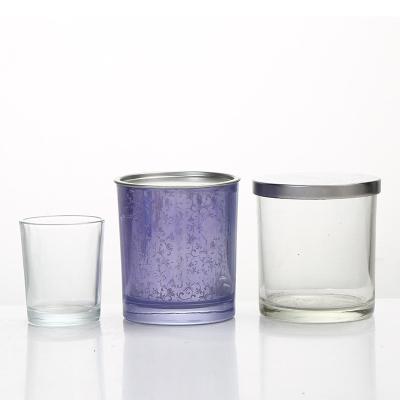 China Home Decoration Factory Directly Supply Empty Candle Jars For Candle Making Candle Jars Suppliers for sale