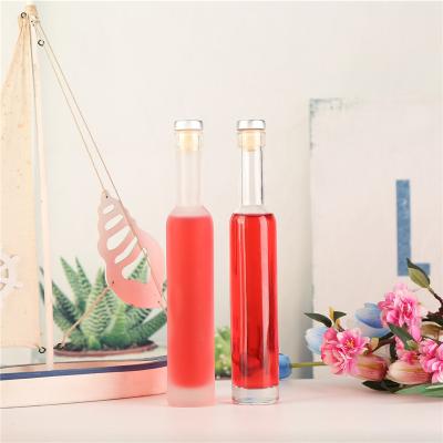 China 375ml 750ml Wine Liquor Packaging Bottle With Sparkle Ice Champagne Whiskey Glass Wine Bottle Tequila Decanter Fruit Cham Cocktail Juice for sale