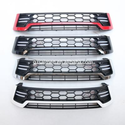 China pickup 4x4 automobiles pick up auto parts accessories new Front Grill with LED for Toyota Hilux Revo 2015-2017 for sale