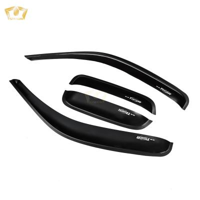 China Acrylic Plastic Plexiglass For Toyota Tiger 2009+ To Performance Acrylic Plastic Top Quality Car One And Half Doors Window Sun Visor Rain Shield for sale