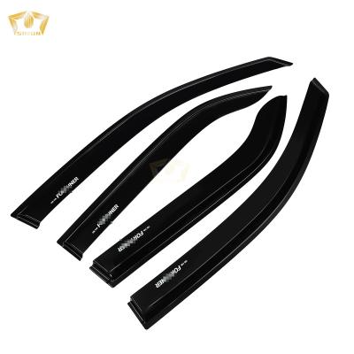 China Acrylic Plastic Plexiglass For Toyota Fortuner 2008-2015 Factory Direct Sale High Quality Car 4 Doors Window Sunshade Rain Shield for sale