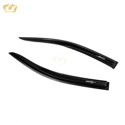 China Acrylic plastic plexiglass for isuzu 2012 D-max to black out cost-effective ABS plastic car main entrance window sun visor hot-selling rain shield for sale