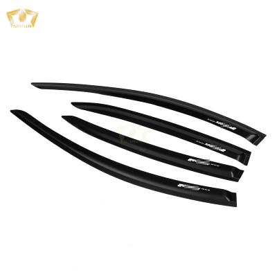 China High Quality Acrylic Plastic Car Window Guard Sun Visor Rain Shield For Mazda 2 2015+ for sale