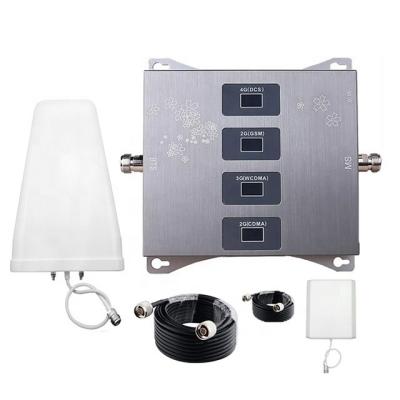 China Home Office Farm Hotel Mobile Boat 4G Signal Booster / Repeater / Amplifier / Extender 900 1800 2100Mhz for sale