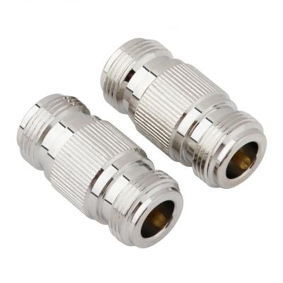 China N-Type RF Female N-KK N Female RF Connector Dual N Female Coaxial Connector Convert Adapter for sale