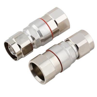 China Dichotomous RF NJ-1/2' Conductor Connector 1/2 Conductor 50-12 Conductor Tube Head Connector for sale