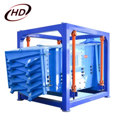 China Quartz Sand /Mining High Capacity Square Swing Screen / Rotary Sieve Quartz Sand Sieving Machine For Mine for sale