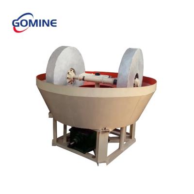 China Metal Ore Processing Line Small 1100 1400 1200 1600 g1500 2tph Kenya Zimbabwe Wet Ton t/h Gold Mining Pan Mill Model Price For Sale for sale