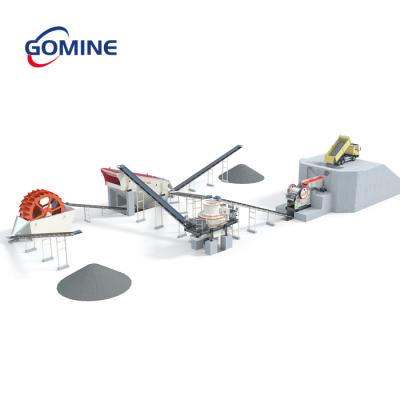 China Mine pew1100 quarry 100tph 120tph 100ton/hr stationary jaw stone crusher plant machine for gold mining for sale