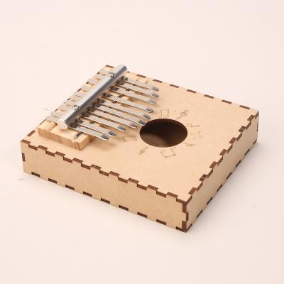 China Wooden DIY Learning Kit Wooden STEM DIY Kalimba Kids Science Project For Music for sale