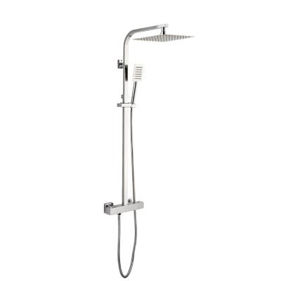 China With Sliding Bar Pexmax Thermostatic Shower Set High Quality Shower System Set for sale