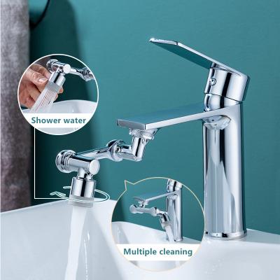 China Other Universal Splash Filter Swivel Sink Faucet Aerator 1080 Rotate 2-Mode Water For Bathroom Basin Kitchen for sale