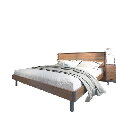 China Latest Style High Quality Modern Bedroom Furniture Easy Assembly King Size Bed for sale