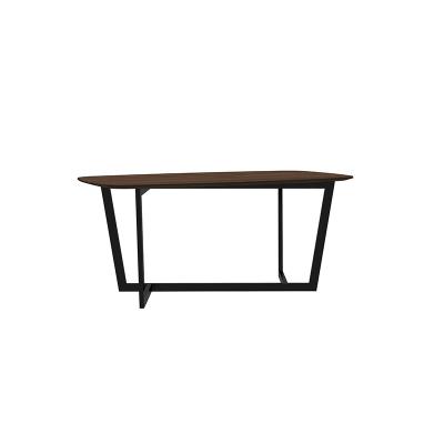 China New Arrival High Quality Scandinavian Wood Top Dining Table Eco - Friendly for sale