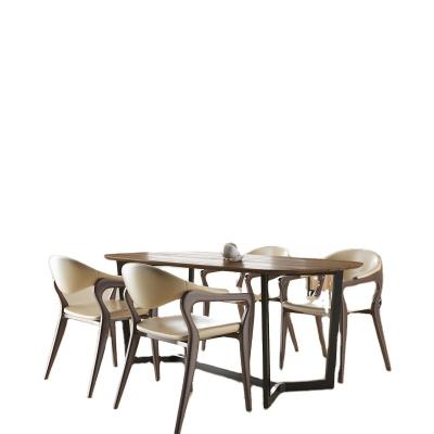 China Best Selling Modern Eco-friendly Dining Table Set Durable Dining Table for sale