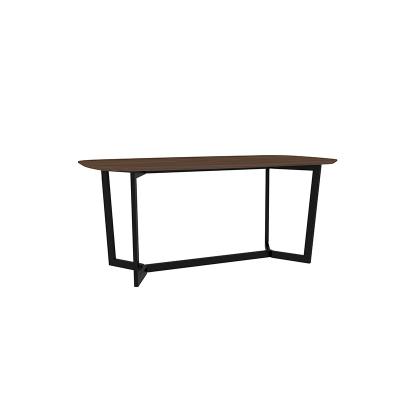 China Easy Assembly Dining Tables New Arrival Modern Metal Frame Dining Table for sale