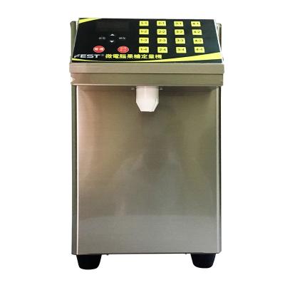 China XEOLEO Commercial Quantitative Automatic Micro Fructose Fructose Machine Grid Fructose Machine Dispenser 16 Syrup Stainless Steel for sale