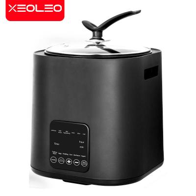 China food & Beverage Shops XEOLEO Pearl Cooker Boba Machine 9L Large Capacity 1300W Non-Stick Pearl Fully AutomaticTapioca Cooking Pot Sago Cooker for sale