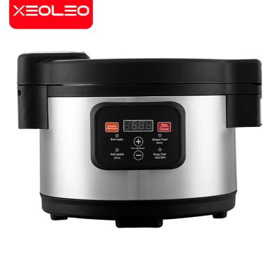 China XEOLEO 1850W Sago Sago Boiling Machine 12L Viable Commercial Automatic Pearl Pot Cooker Pearl Tapioca Large Capacity For Milk Tea Shop for sale