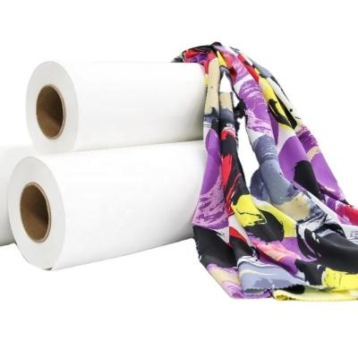 China Textiles 100gsm fast dry Sticky Sublimation Paper for stretch fabric for sale